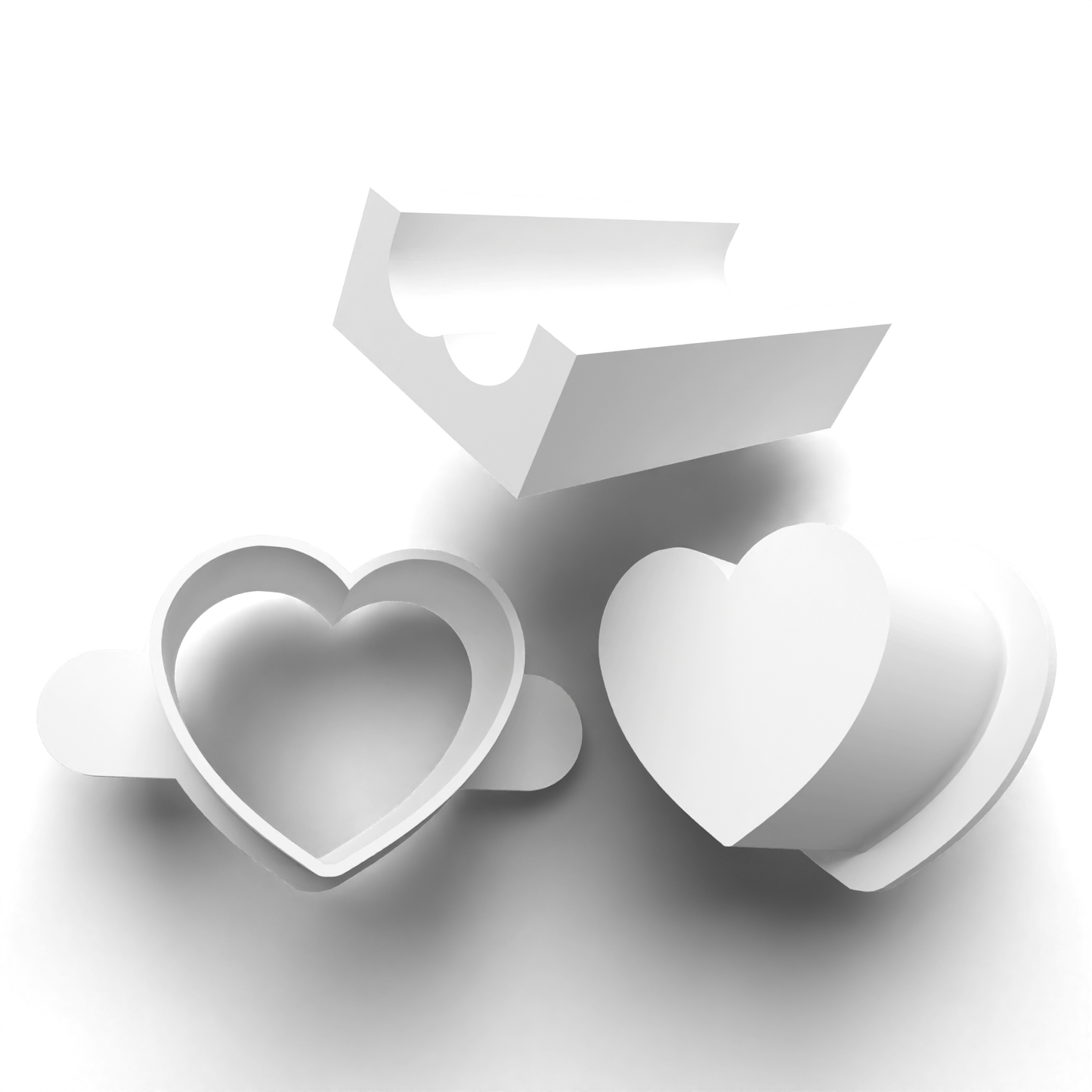 Heart Cake Pop Mold and Tray