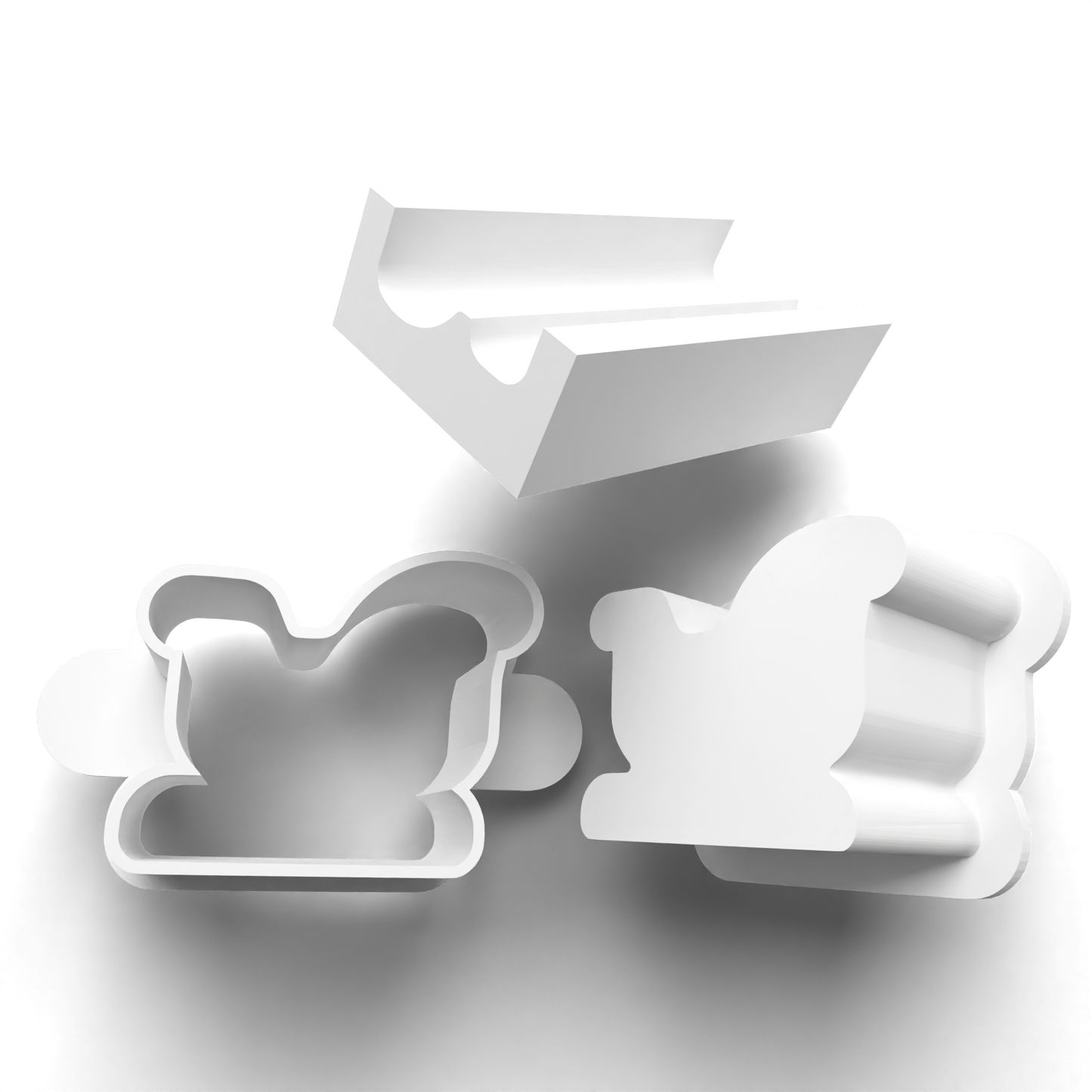 Sleigh Cake Pop Mold and Tray