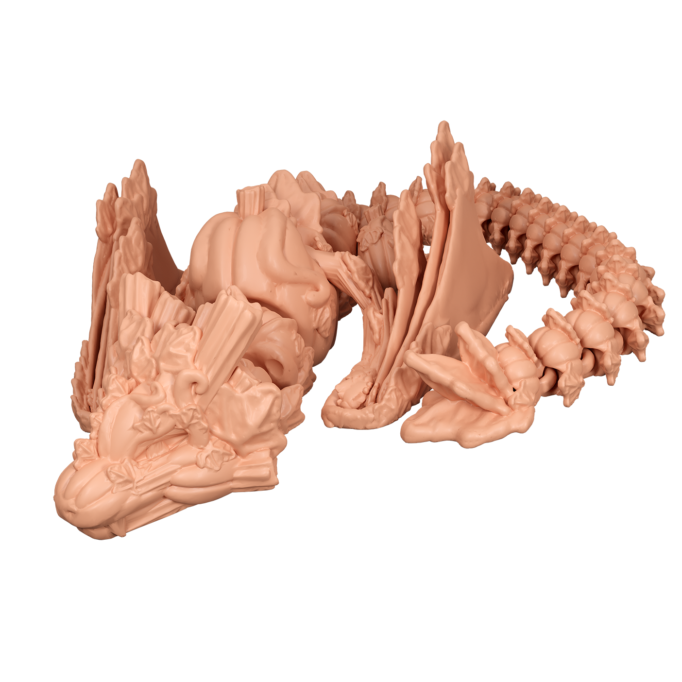 Articulating Pumpkin Wyvern
