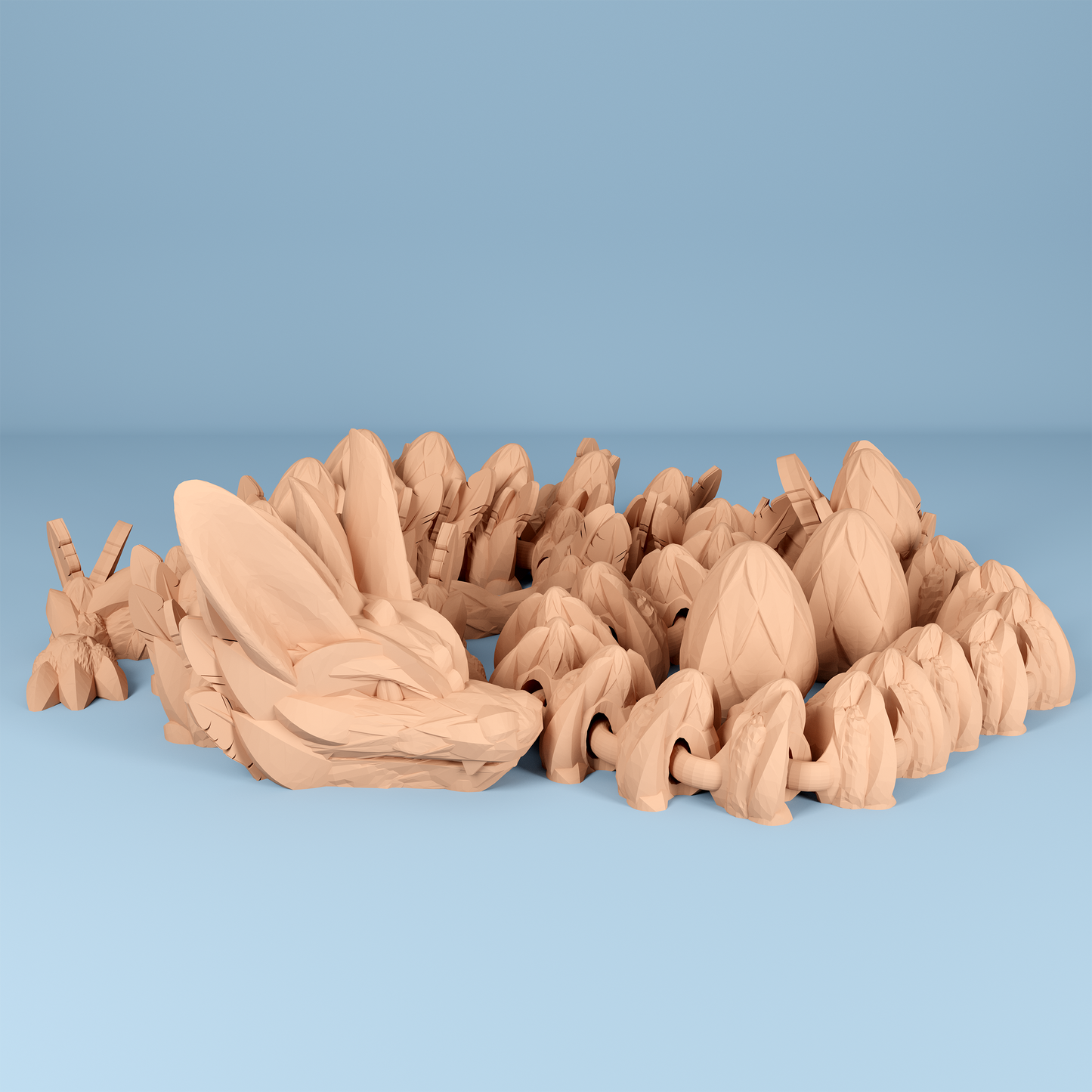 Articulating Easter Dragon