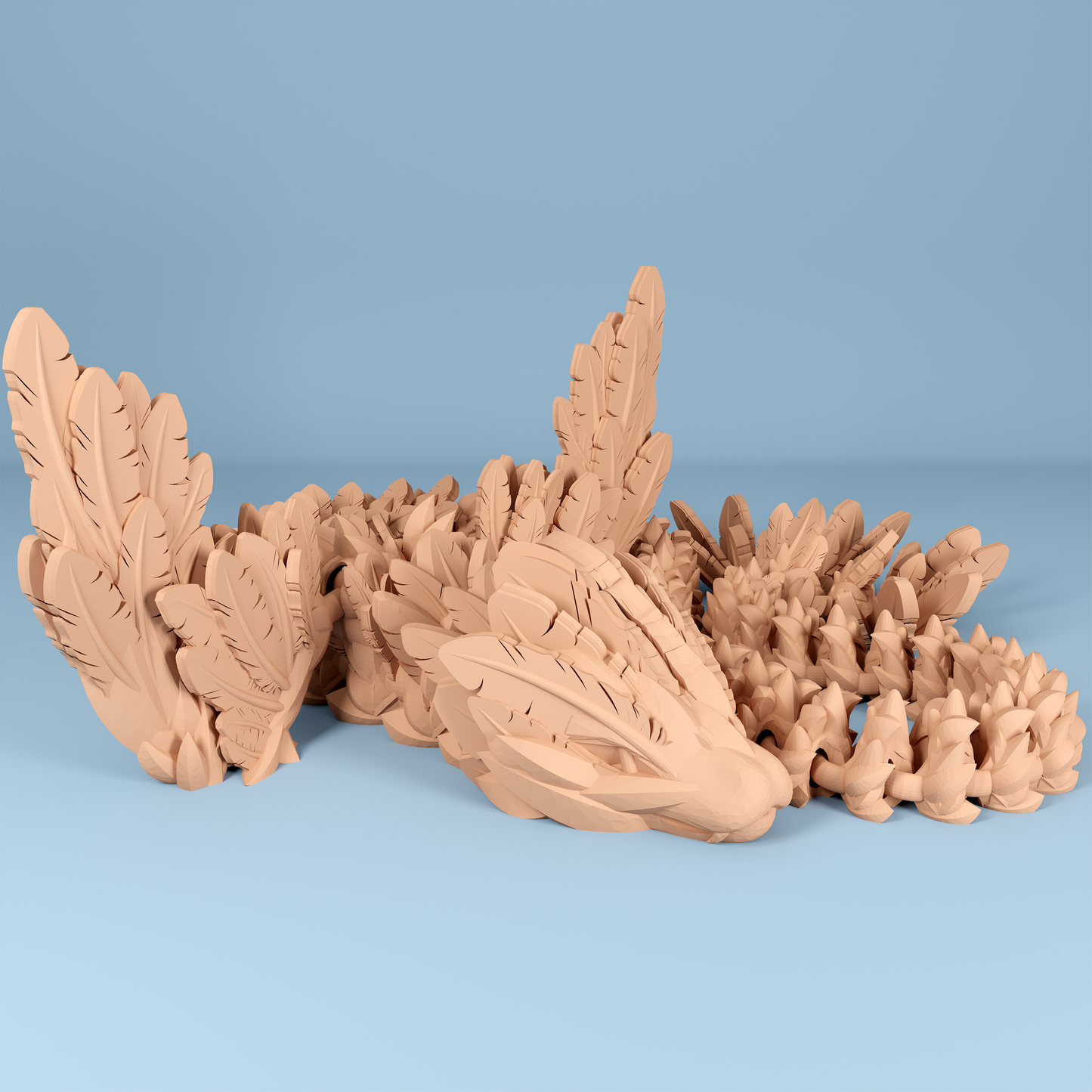 Articulating Quetzalcoatl Dragon
