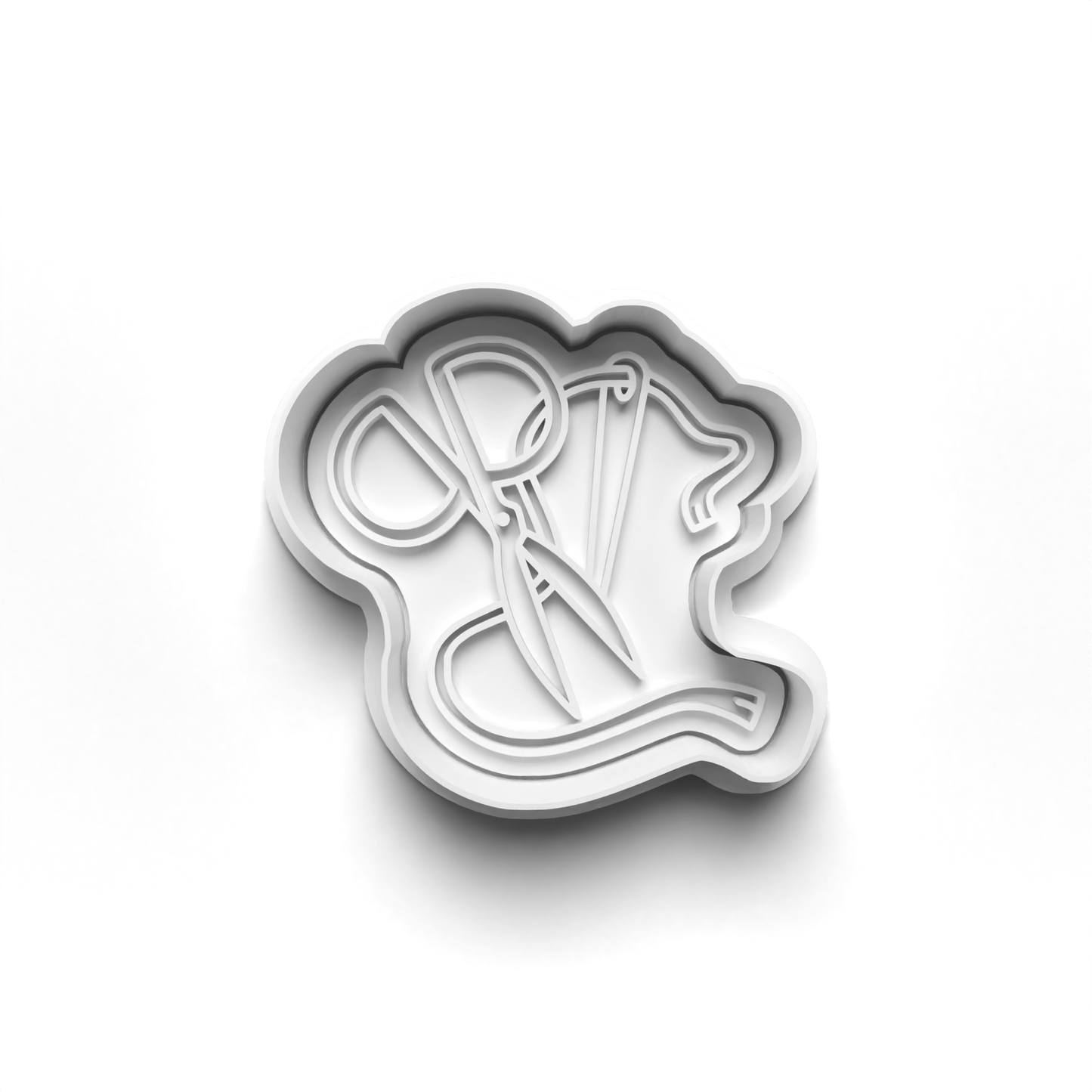 Scissors and Needle Cookie Cutter