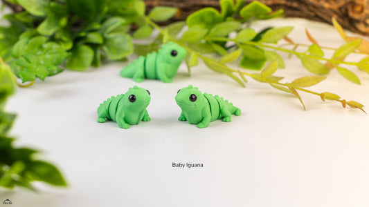 Baby Iguana wigglet by Zou3d