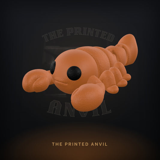 Baby Scorpion 3D render in Brown and Black