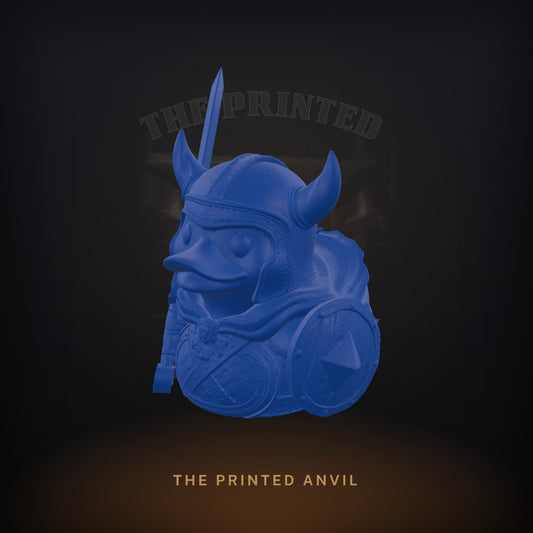 Fighter Ducky 3D render in Blue
