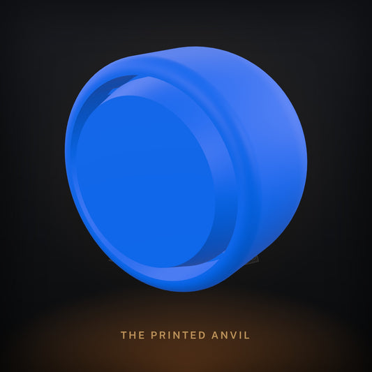 Basic Shape Clicket 3D render in Blue