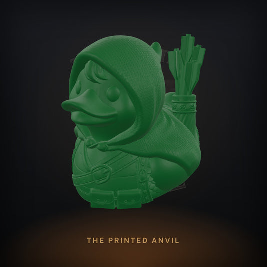 Ranger Ducky 3D render in Green